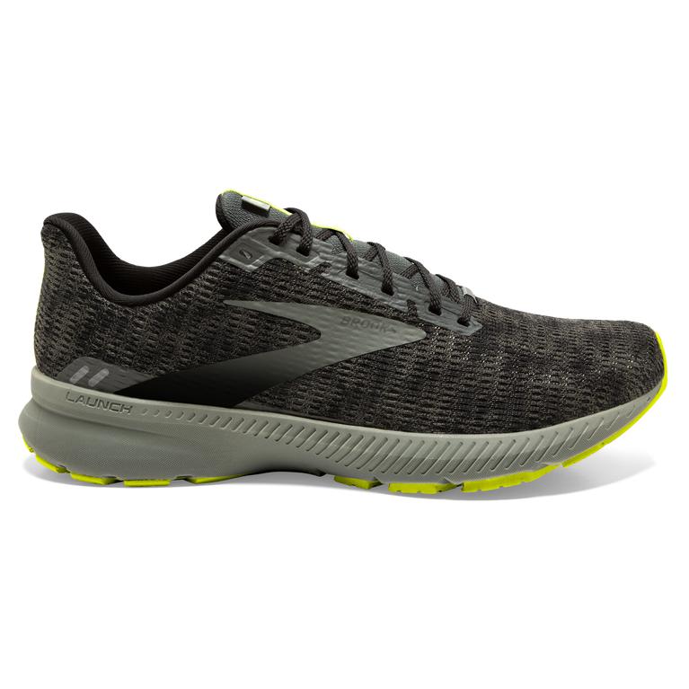 Brooks Men's Launch 8 Light-Cushion Road Running Shoes - grey/Urban/Black/Nightlife (YQSR48025)